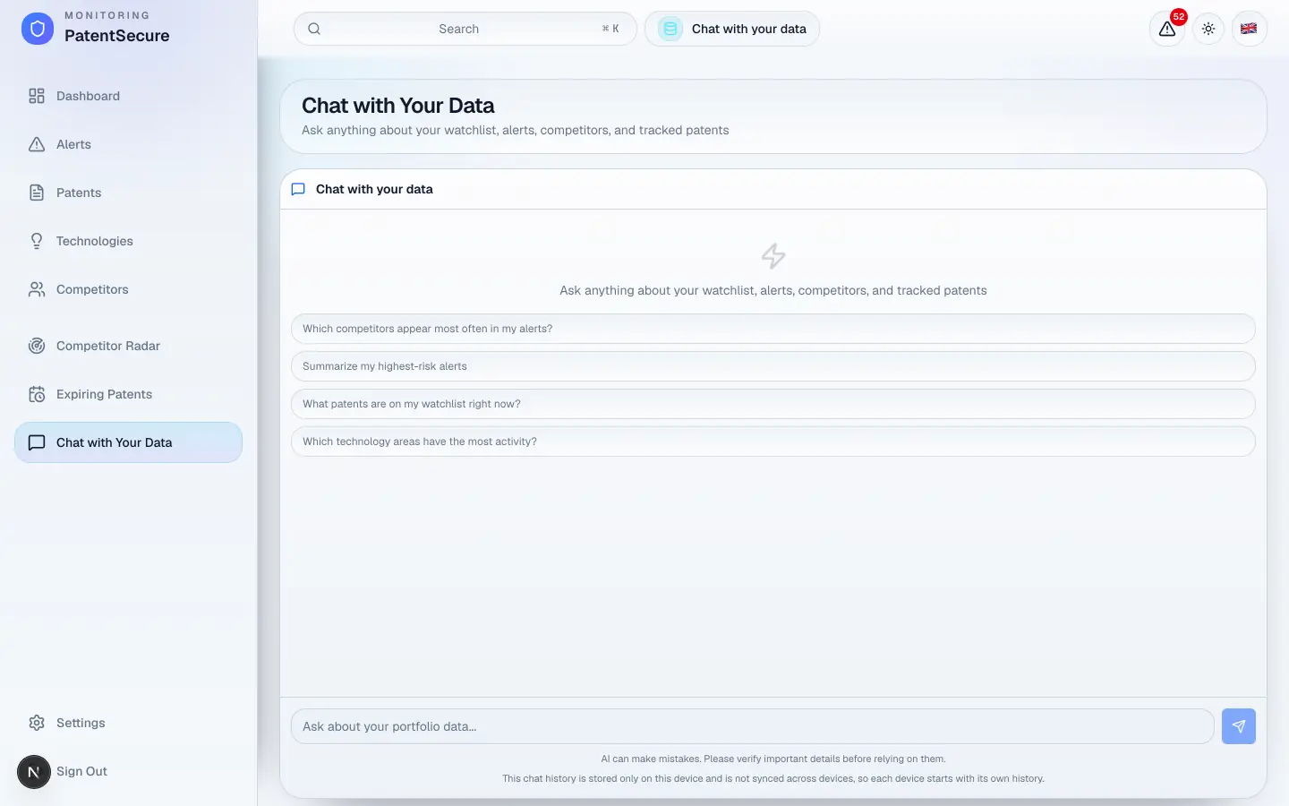 Chat with your data